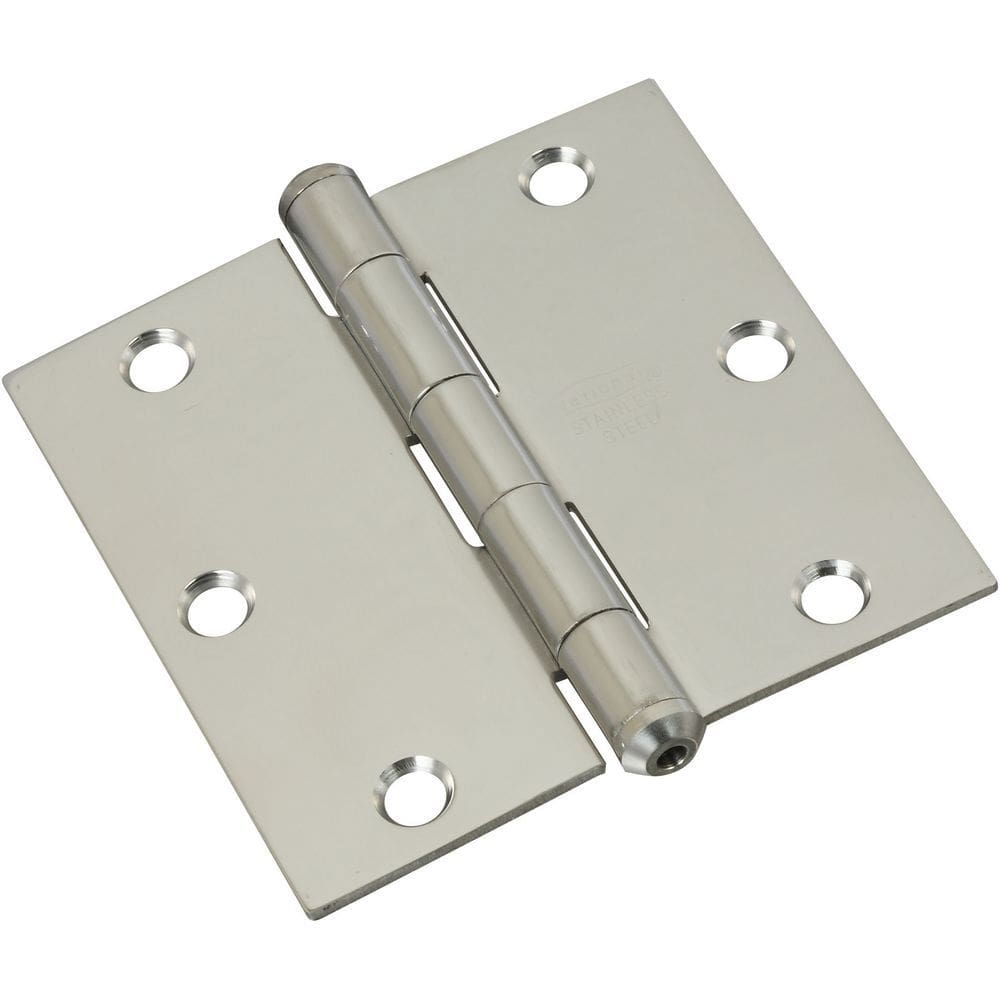 Dobradiça de porta National Hardware N225-920 em aço inoxidável