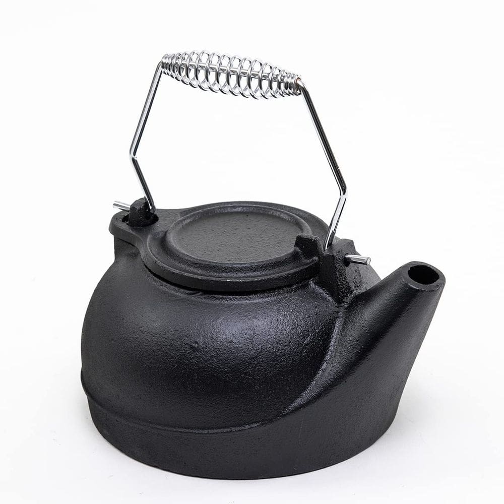 Chaleira de fogão Vogelzang Fireplace 2.8L em ferro fundido preto