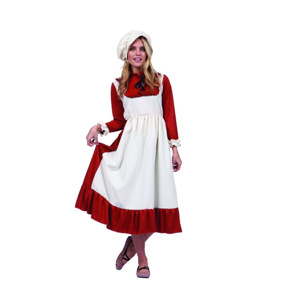 Vestido de fantasia RG Costumes Rosanna-Adult Colonial Peasant