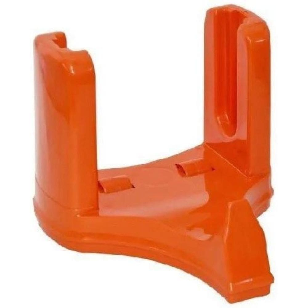 Suporte Plástico Parede Para Bobina Estrela  1Und  Laranja