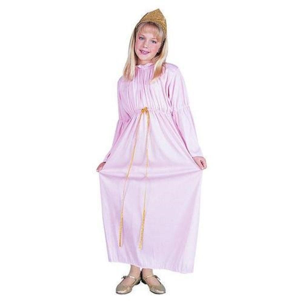 Fantasia RG Costume Queen com coroa para criança, tamanho pequeno