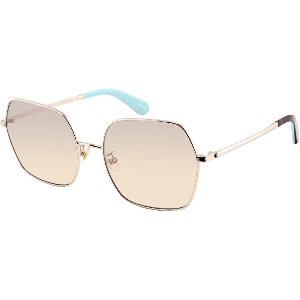 Óculos de sol Kate Spade ELOY/F/S em ouro rosa/marrom sombreado para mulheres