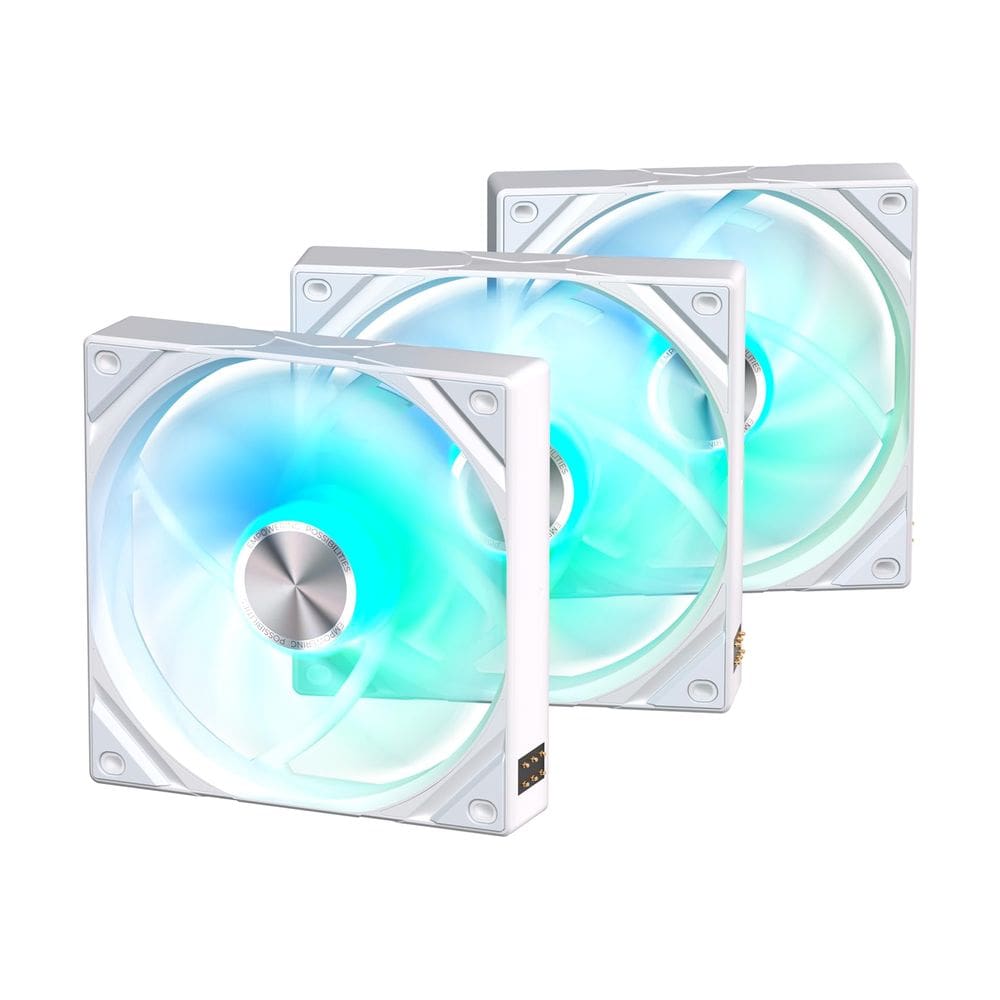 Ventilador de caixa TRYX ROTA SL ARGB Cabo magnético de 120 mm 3 em 1