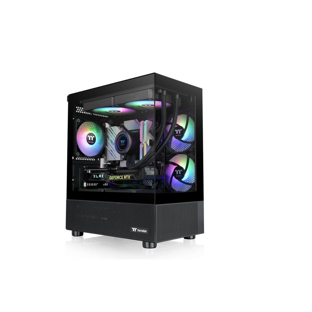 Ventiladores Case Thermaltake View 170 TG ARGB Black Micro-ATX +