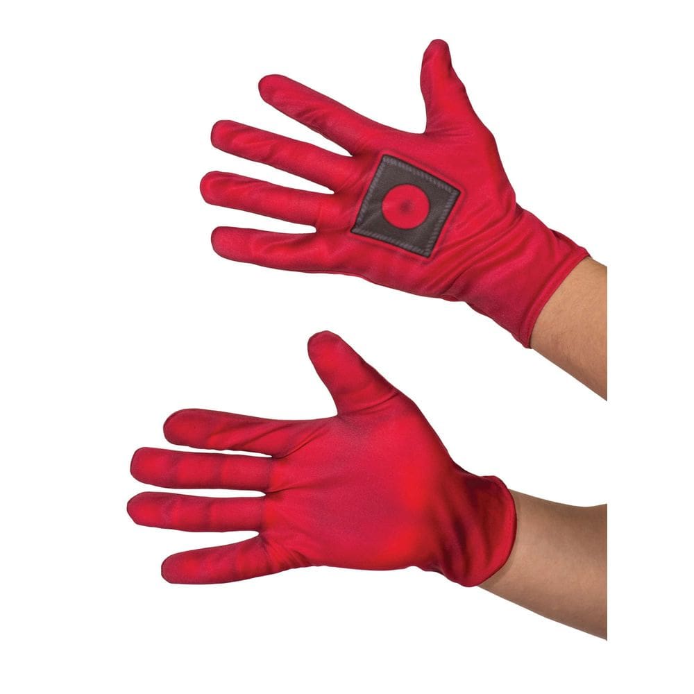 Luvas de fantasia Rubie`s Deadpool para homens, vermelhas, tamanho único