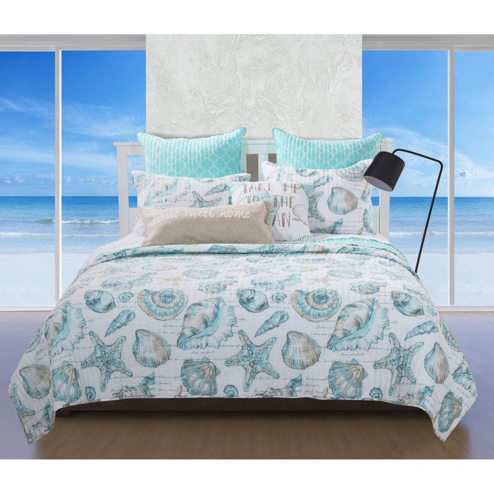 Conjunto de edredões Greenland Home Fashions Cruz Coastal King/Cal King