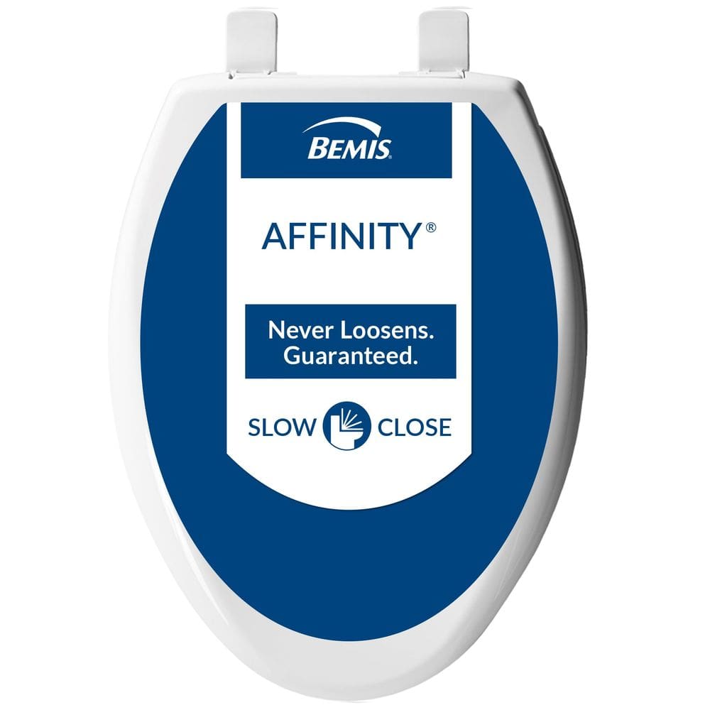 Assento sanitário Bemis Affinity 1200E4 000 Slow Close Alongado
