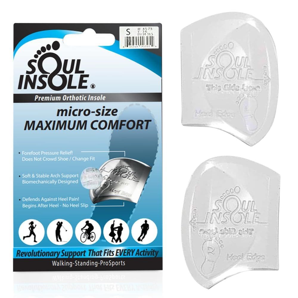 Palmilha ortopédica Soul Insole Shoe Bubble Memory Gel Large