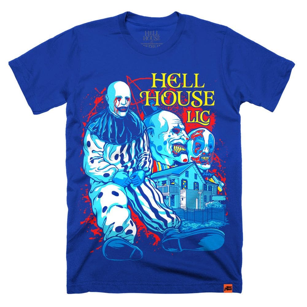 Camiseta ROCKINSTONE Hell House LLC Abaddon Awaits Halloween