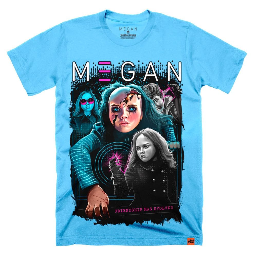 Camiseta ROCKINSTONE M3GAN Friendship Has Evolved Halloween