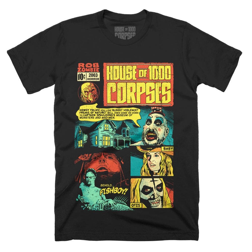 Camiseta ROCKINSTONE House Of 1000 Corpses Freaks Of Nature