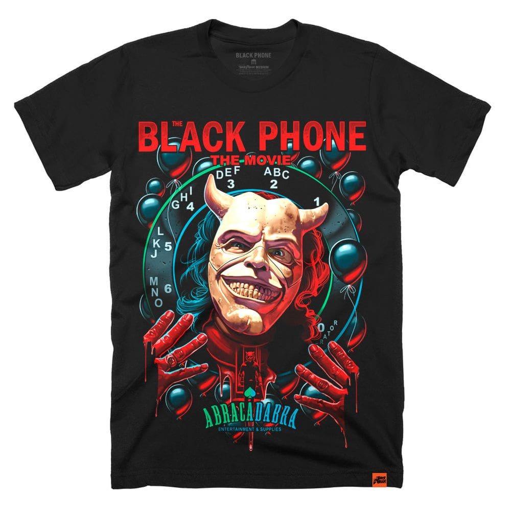 Camiseta ROCKINSTONE Abracadabra Halloween 2025 preta