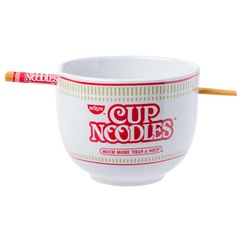 Taça de arroz com macarrão ramen de cerâmica Silver Buffalo Nissin 600mL
