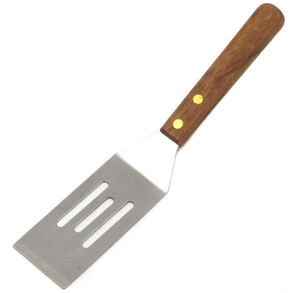 Espátula Cookie Chef Craft Cabo de madeira em aço inoxidável 20cm