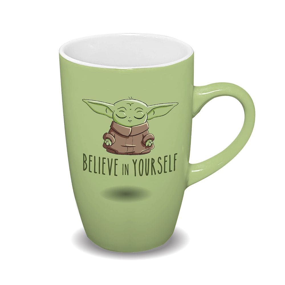Caneca ICUP Star Wars Mandalorian Grogu Believe in Yourself 530ml