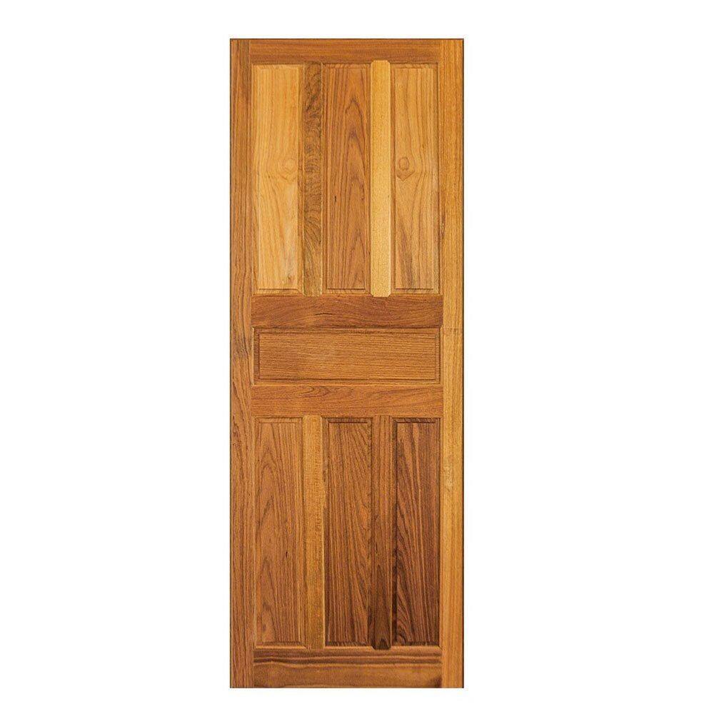 Porta de Madeira Maciça Tauari 210x60x2,8 Internacional | Extra