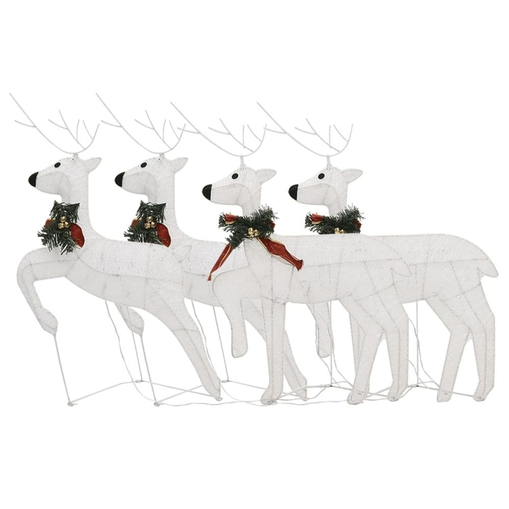 Decoração de Natal ao ar livre Benzara 80 Cool White LEDs