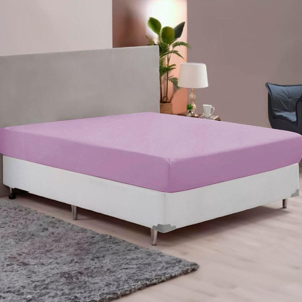 Lençol Avulso Queen Malha Liso Vivaldi