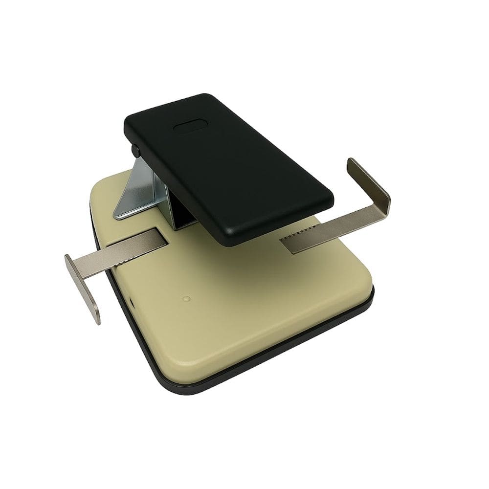 Furador Ovoide Para Crachá de Mesa com Margeador Furo 13mm