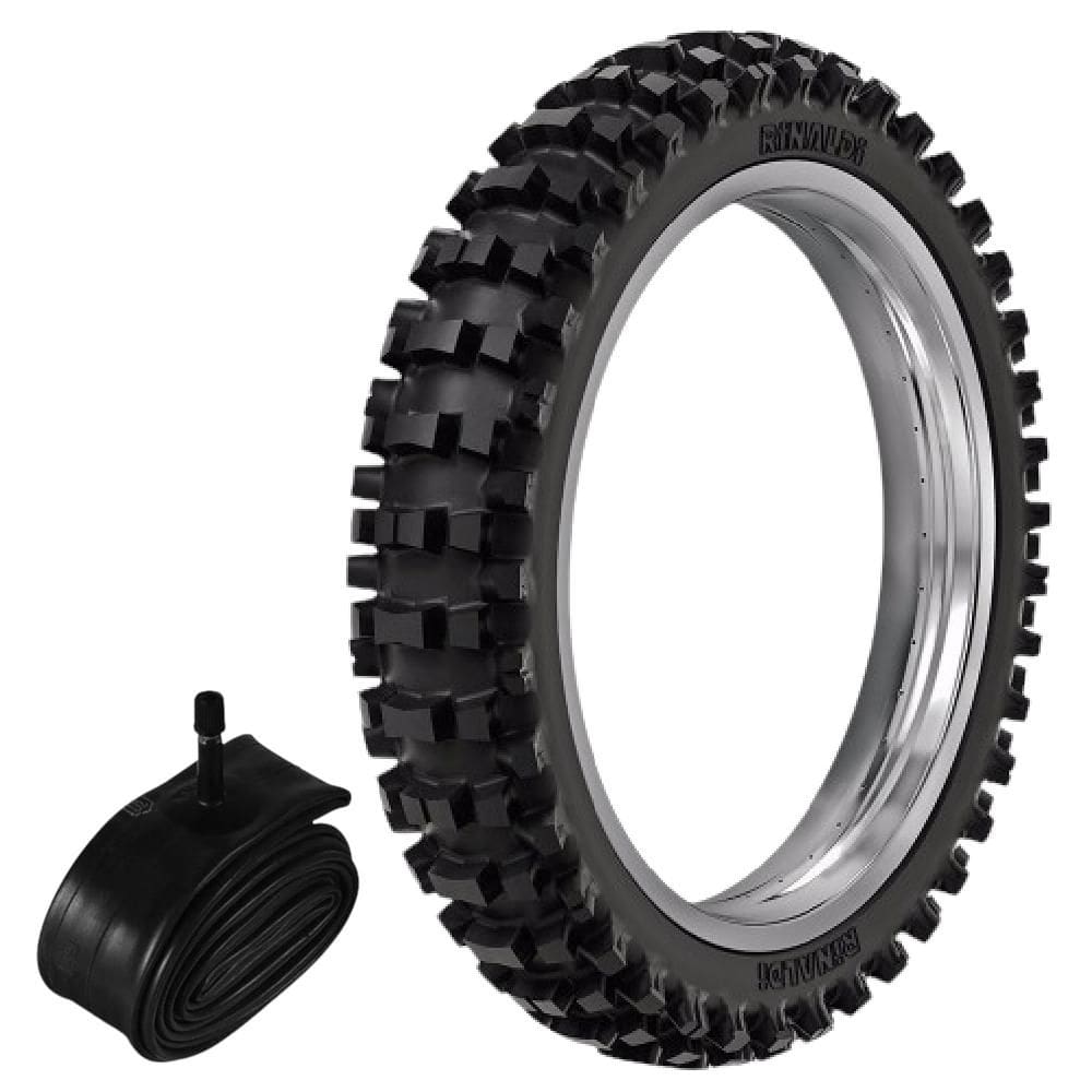 Kit Pneu Crf230 Ttr 230 100/100-18 59m Sr39 Rinaldi + Camara