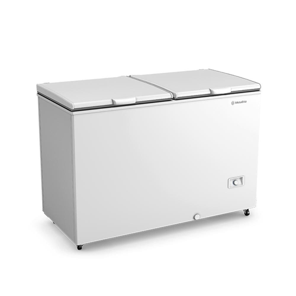 Freezer Horizontal Inverter Dupla Ação Metalfrio DA420IFTech 417 Litros Branco Bivolt