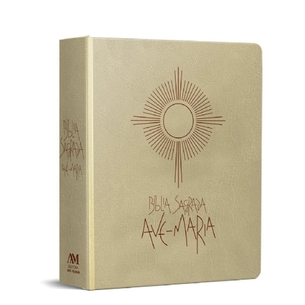 Bíblia Sagrada - Capa Eucaristia - Ave Maria