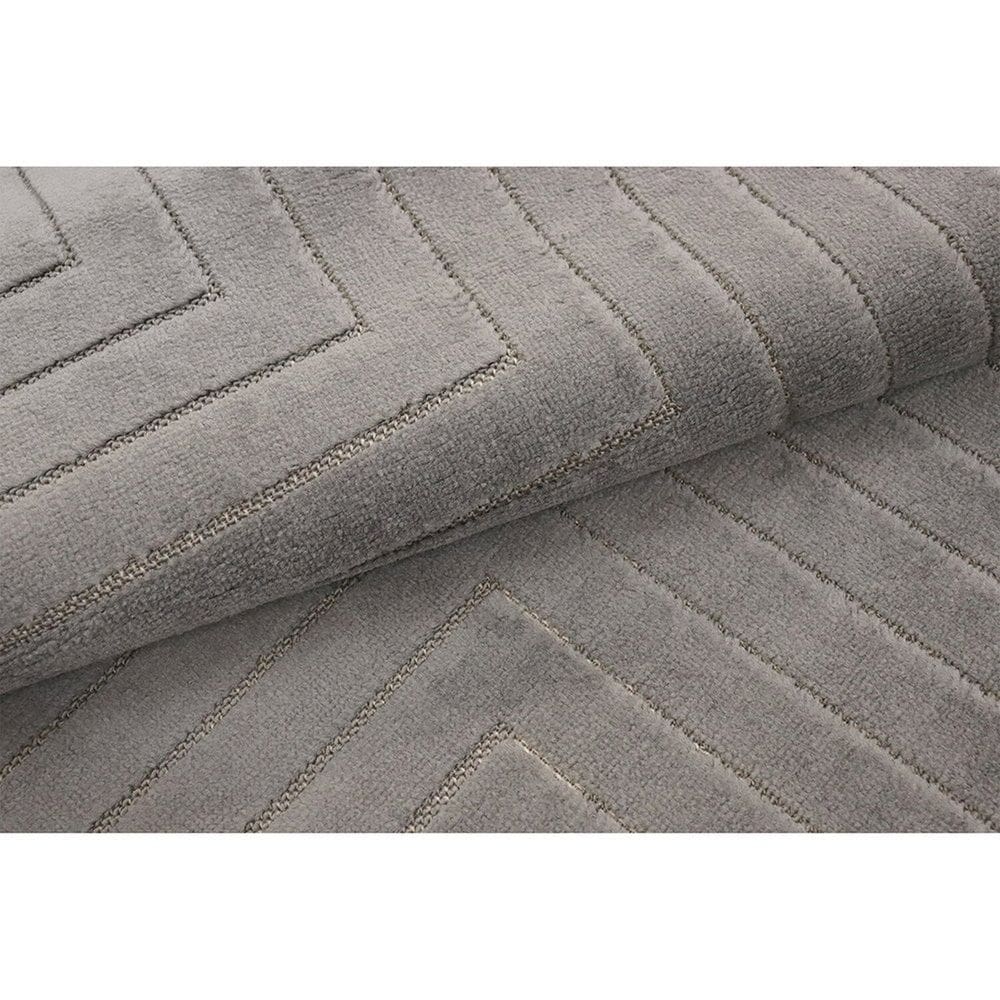 Tapete 200x250 Movimentos Ortagonais Cromio Tapete São Carlos Ortagonais Cromio