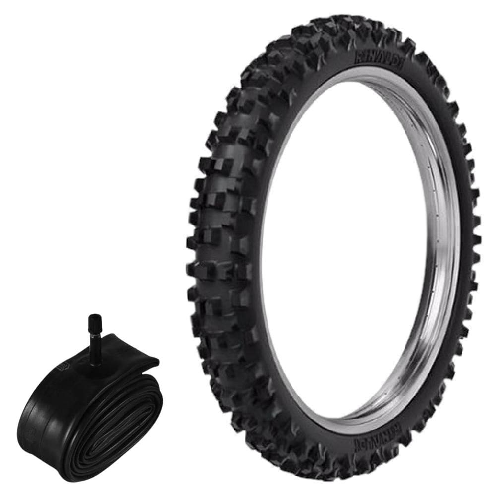 Kit Pneu Ttr 125 Crf 150f Trilha Cross 70/100-19 Rmx35 Rinaldi + Câmara