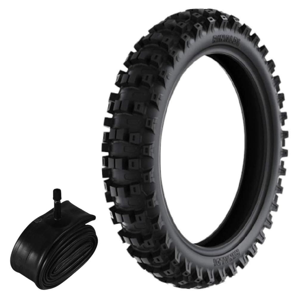 Kit Pneu Crf 150f Ttr 125 90/100-16 51m Rs47 Rinaldi + Camara