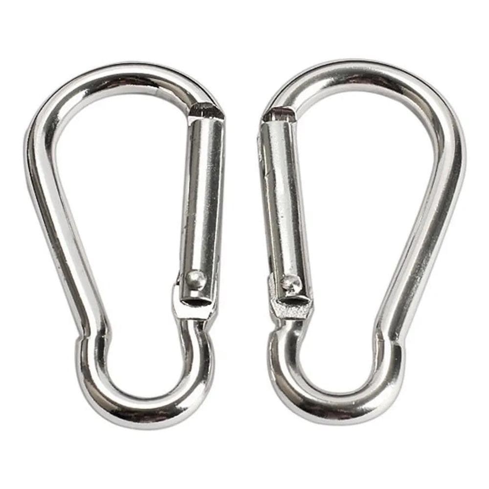 Mosquetão Aluminio 10Pcs Mini Clipe Camping Chaveiro