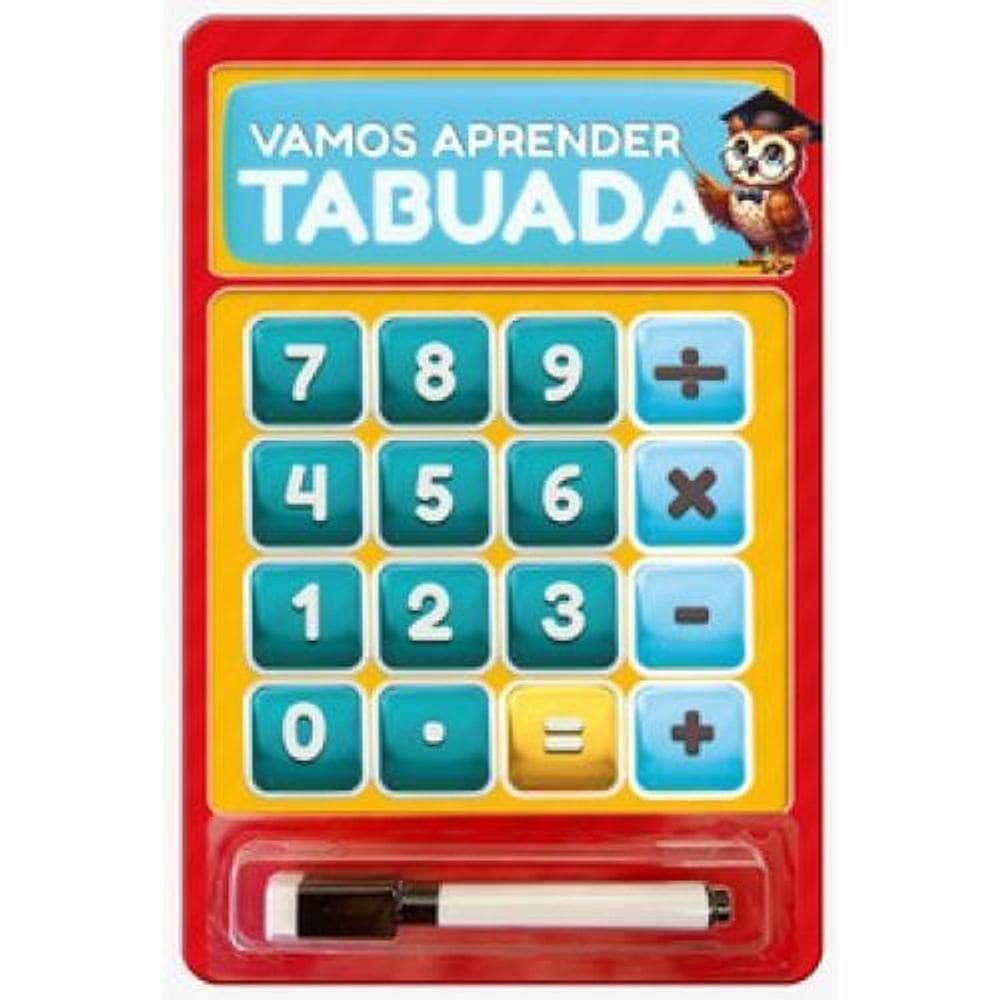 Livro Vamos Aprender Tabuada - Editora Pae