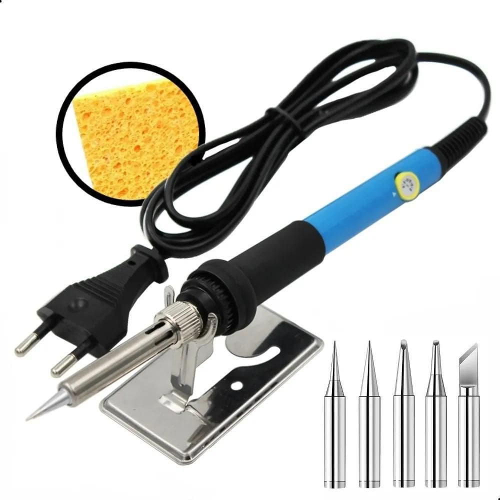 Ferro De Soldar Ajustável Temperatura Quicko 60W 450C Voltag