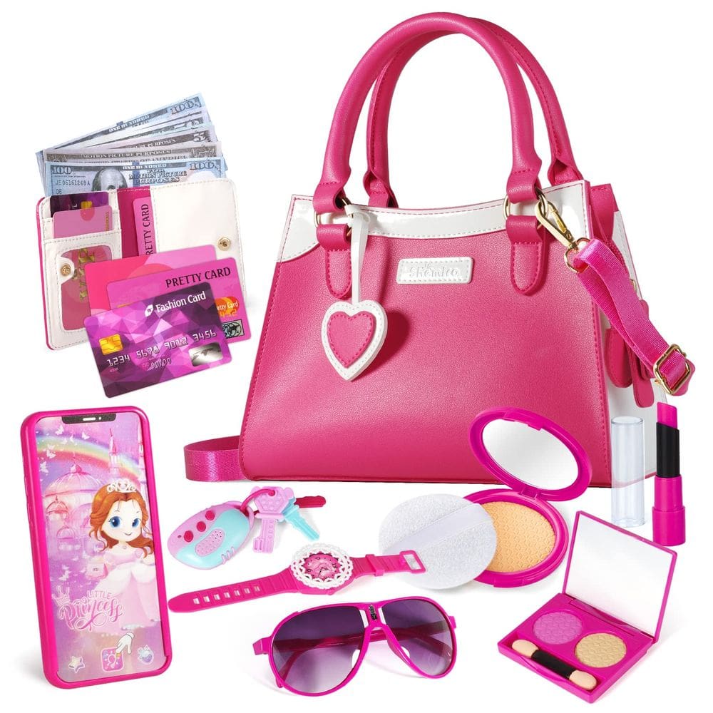 Play Purse Shemira Play para meninas de 3 a 8 anos com acessórios