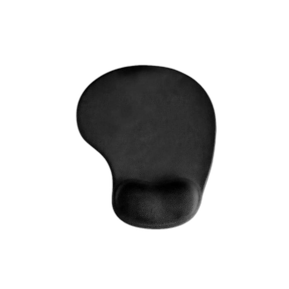 Mousepad Base Para Mouse Com Apoio Em Gel Preta Md9