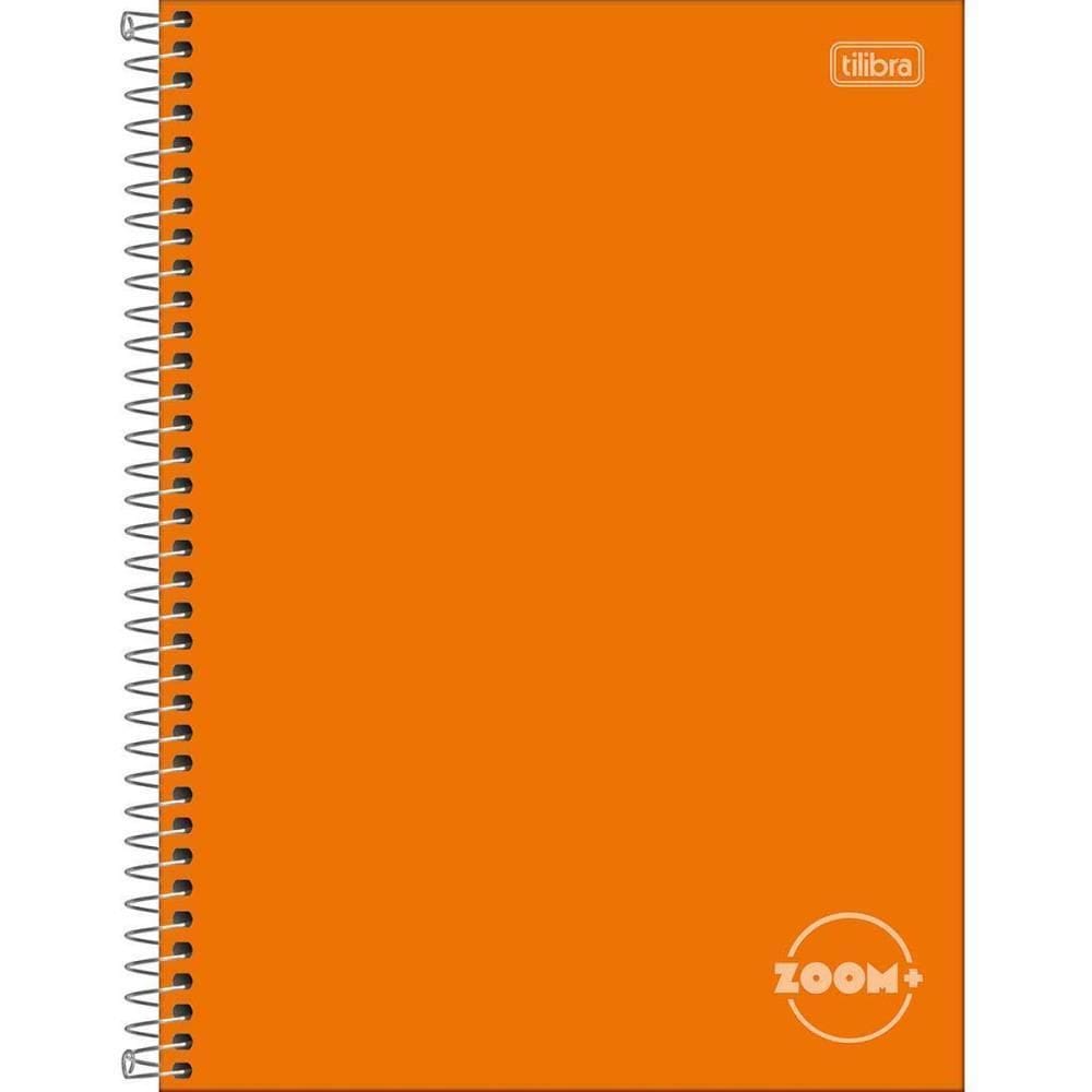 Caderno 01X1 Capa Dura Zoom+ 96 Folhas Laranja Pct.C/04