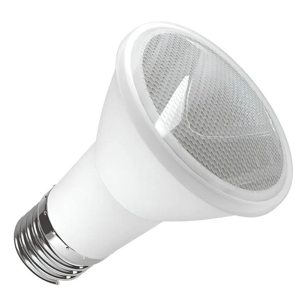 2X Lâmpada Led Luminatti Par 20 6W E27 2700K Luz Amarela