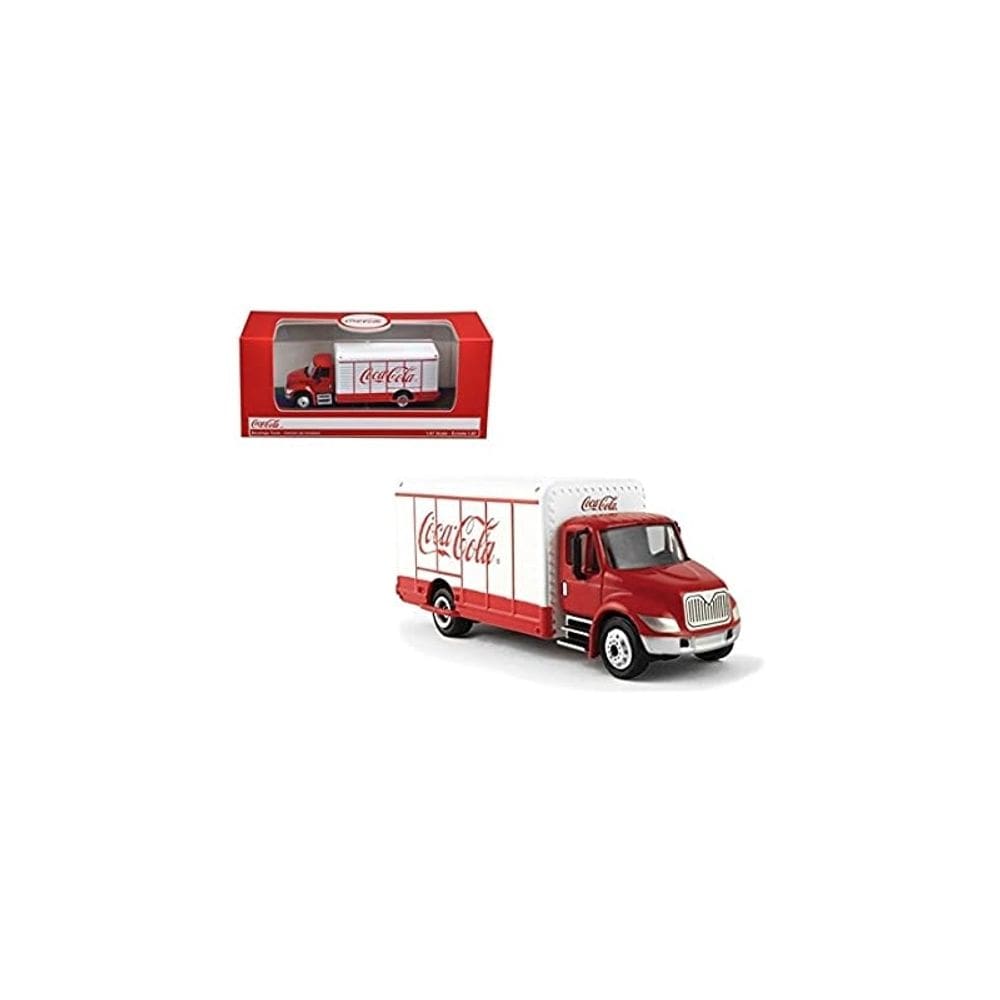 Caminhão de bebidas Coca Cola Model Motorcity 870001 1:87 Diecast