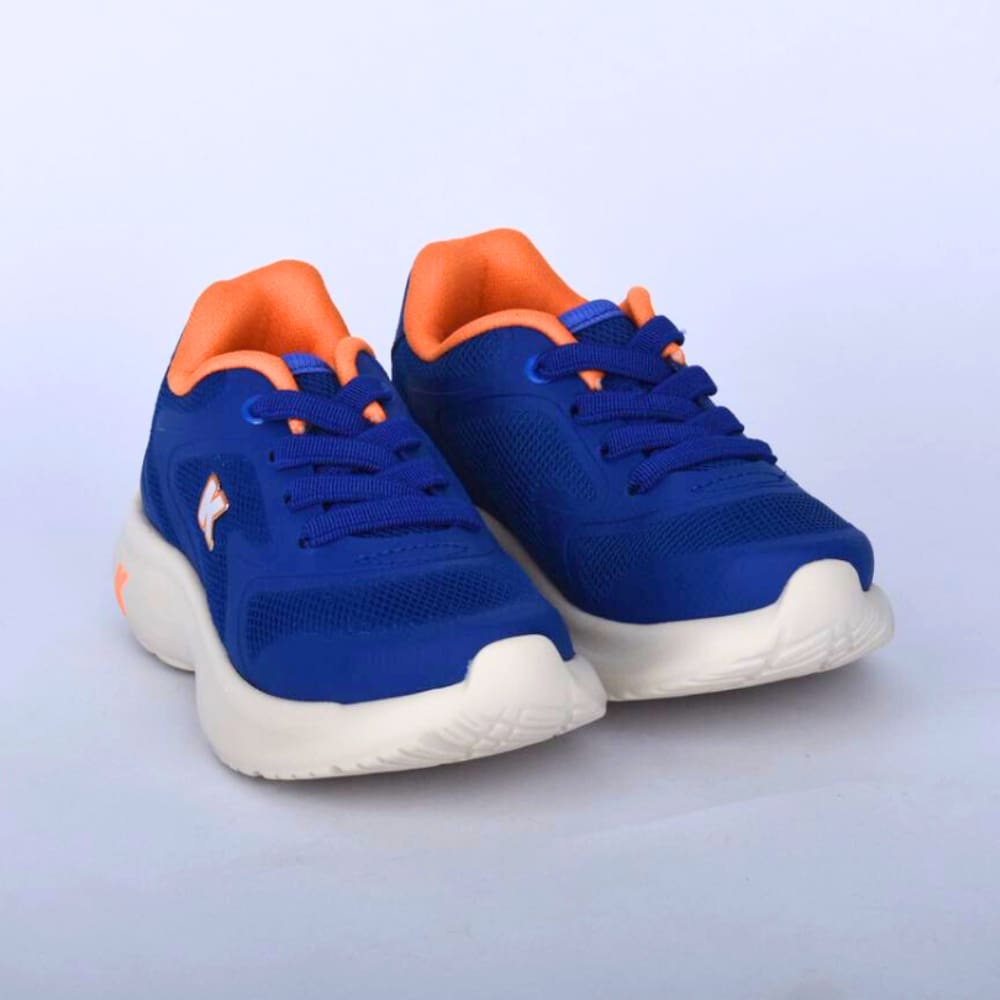 Tênis Kidy Nuvem Azul e Laranja