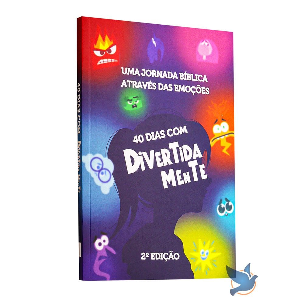 Livro Devocional 40 Dias com Divertidamente Uma Jornada Bíblica Através das Emoções