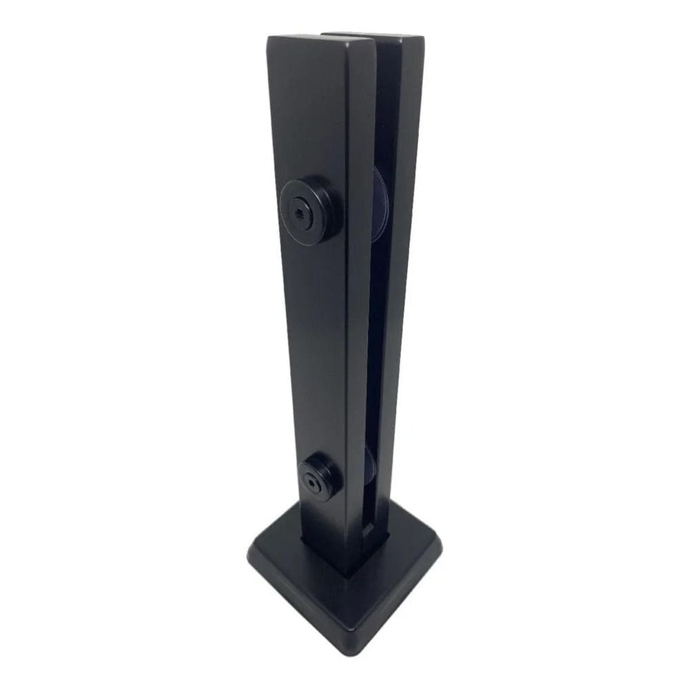 Coluna Torre Puxadores 40 Cm Preto Fosco 2 Furos Guarda Corp