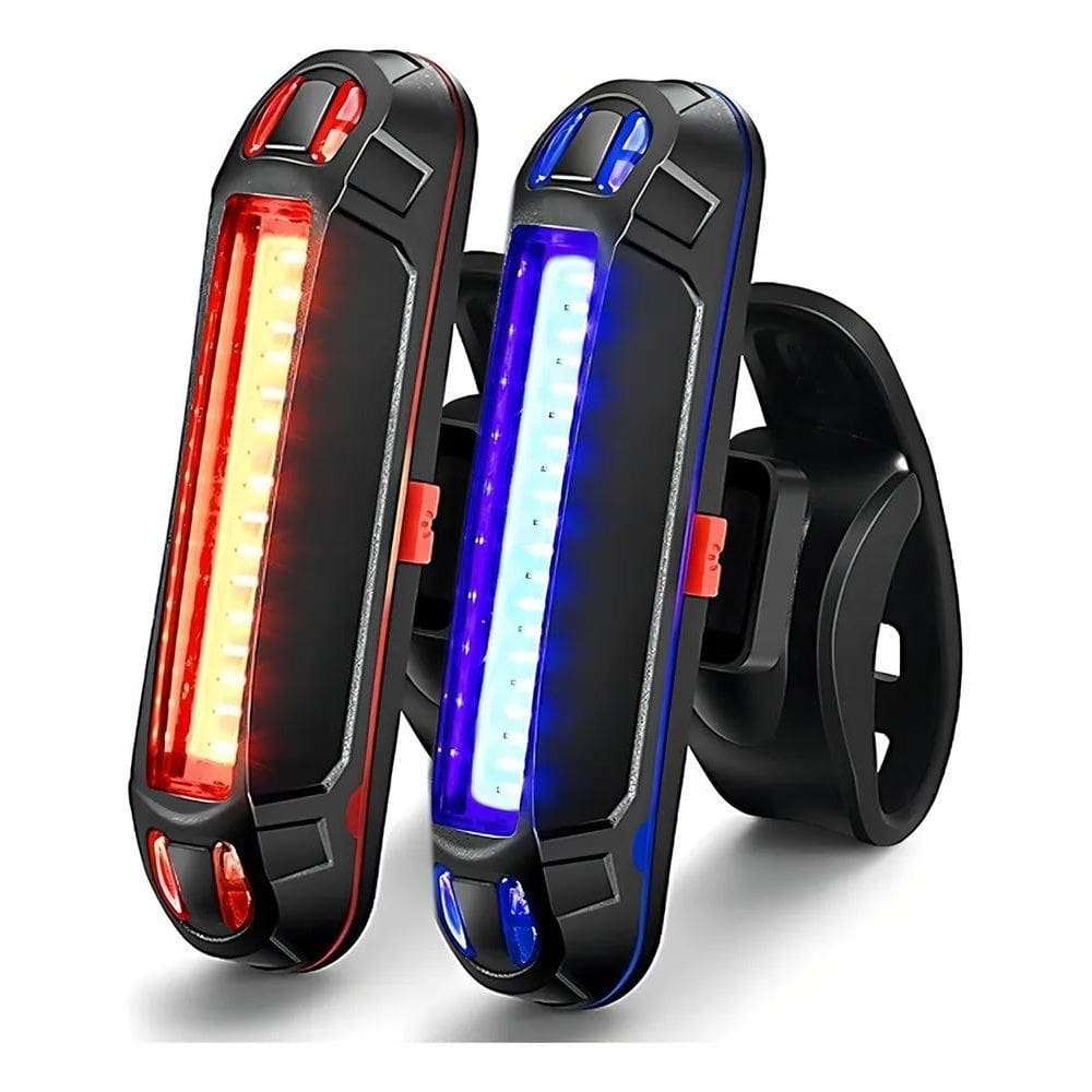 Lanterna Sinalizador Pisca Traseira Bike Led Recarregável Co