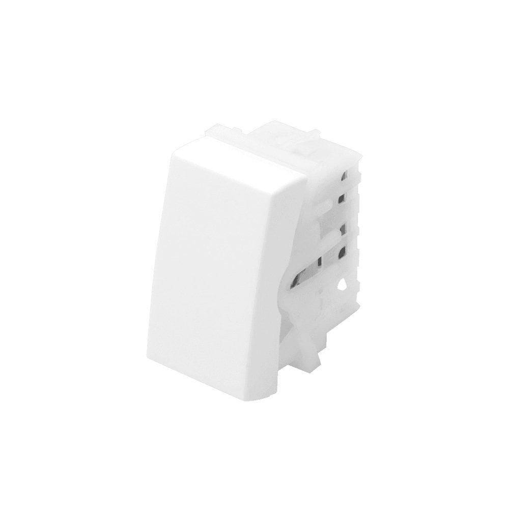 Módulo Interruptor Intermediário Fame Modulare / Evidence / Blanc+ 16a Branco