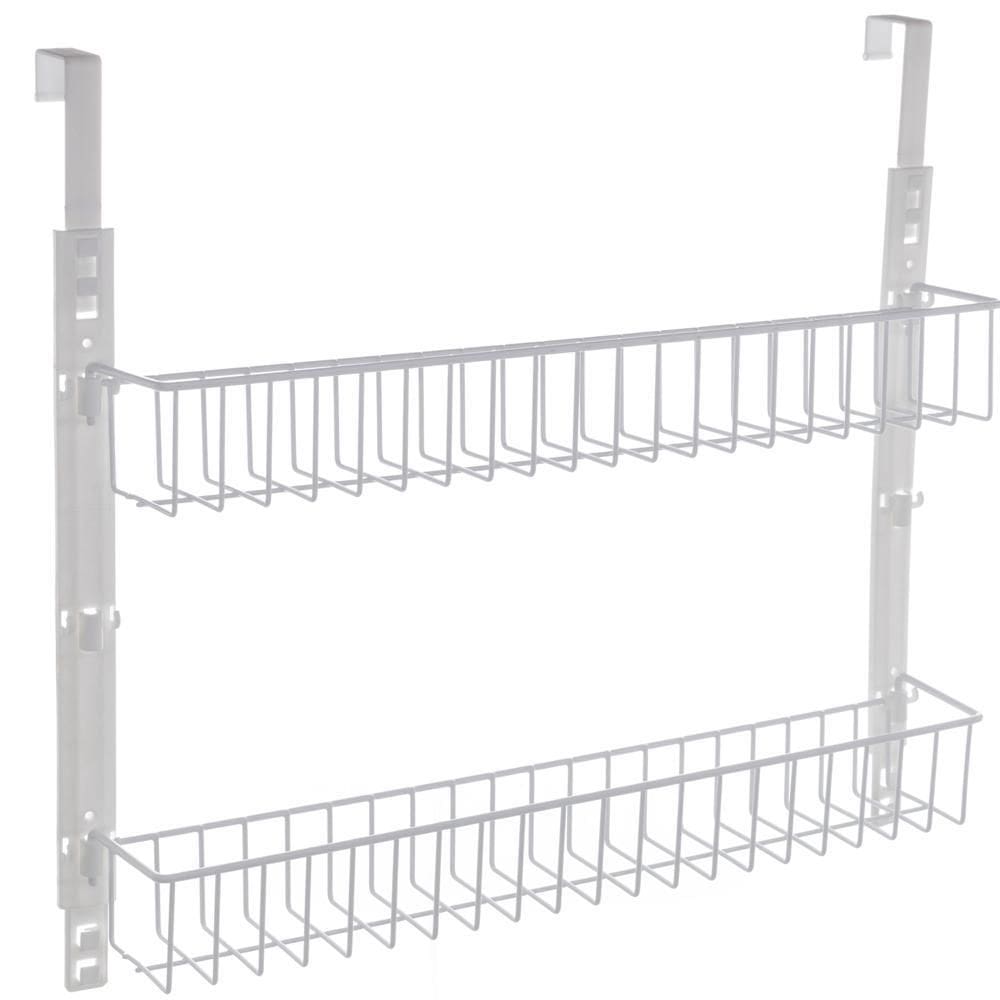 Cesto Duplo De Porta White