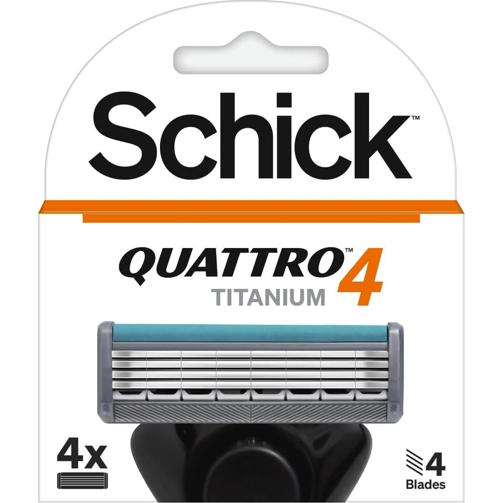 Cartuchos Schick Quattro Titanium Razor 4 Ct