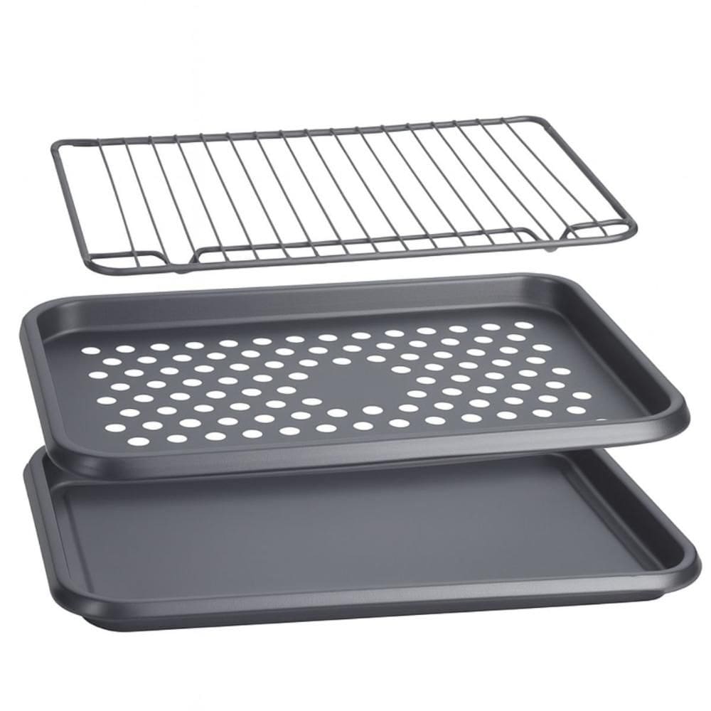Jogo Forma Crispy Grade de Resfriamento Air Frayer 3 3 Pçs