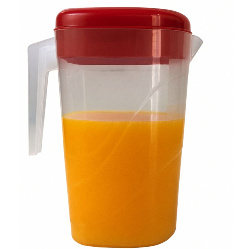 Jarra Com Tampa 2 Litros Plástico Atóxico BPA Free