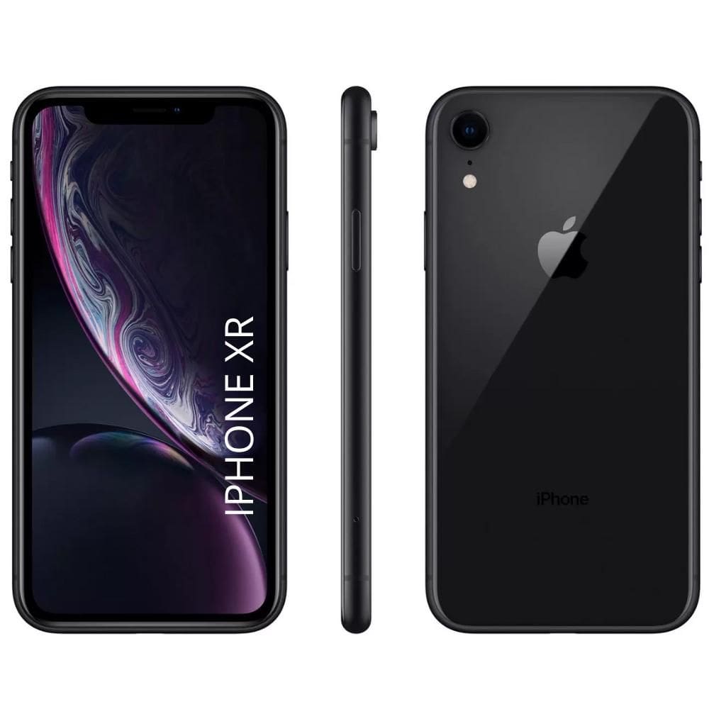 USADO iPhone XR 128 GB Preto Excelente (usado)
