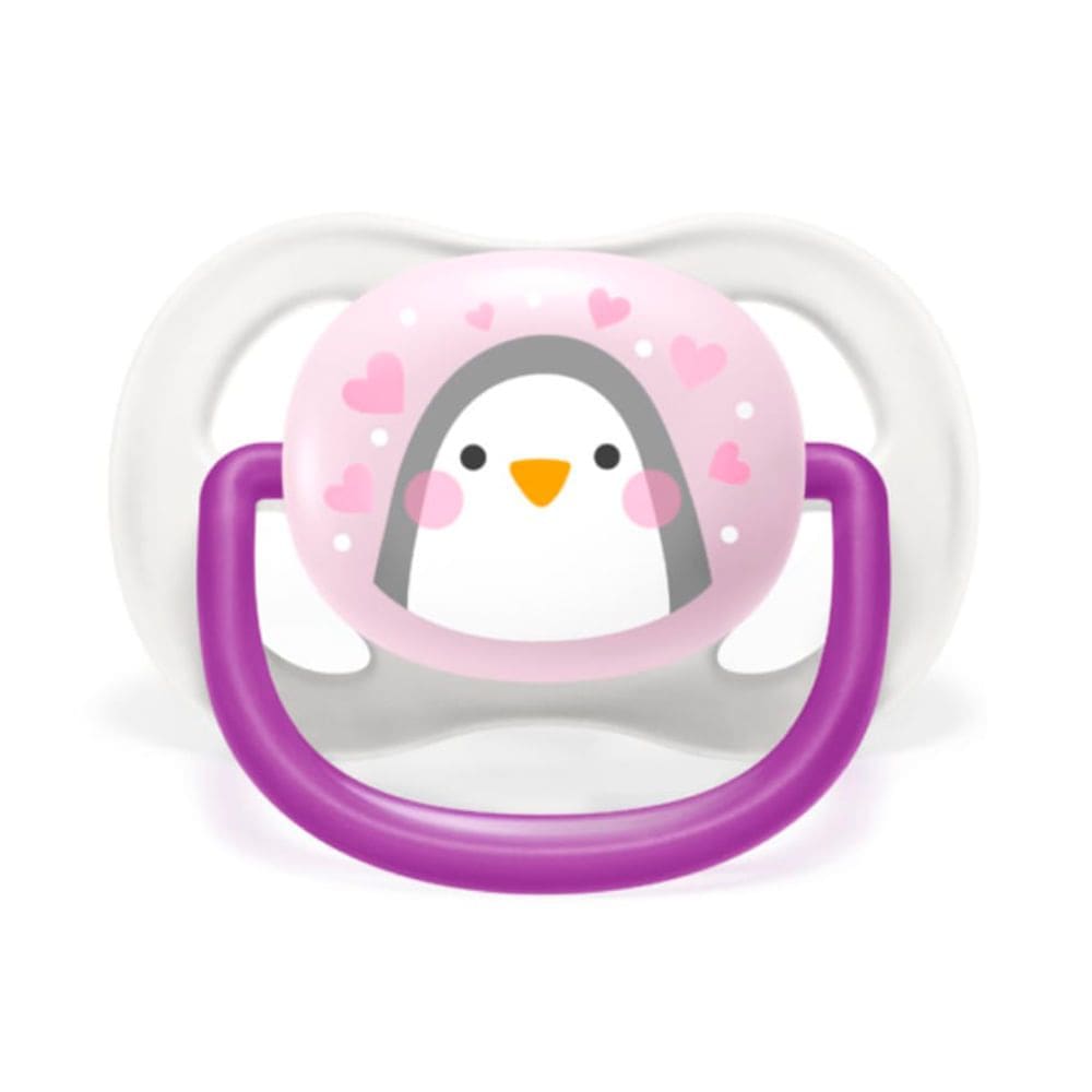 Chupeta Philips Avent Ultra Air Animais Tamanho 1 de 0 a 6 Meses Menina Sortidos1 Unidade