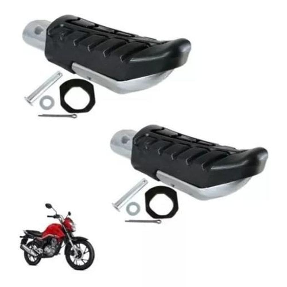 Pedaleira Traseira Dir/Esq Alum Cg 160 Titan-Fan-Start-Cargo