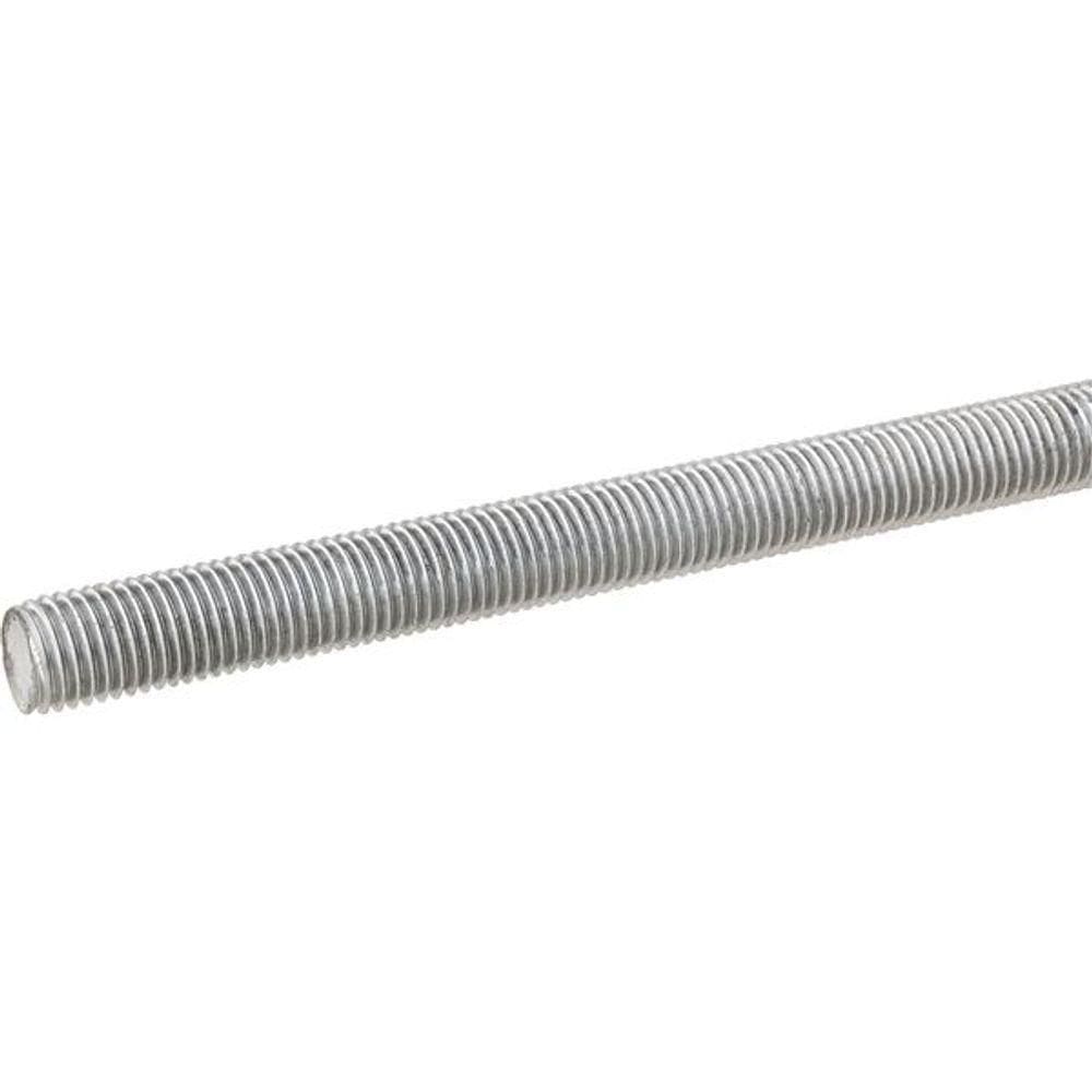 Barra Roscada 6,00mm Ma Zincado 1m Com 10 Pçs - Vonder